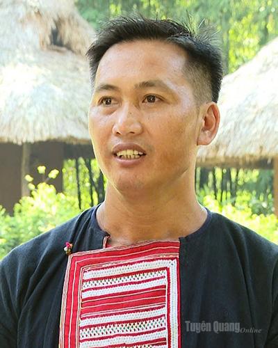Ông Triệu Mềnh Kinh 
Giám đốc HTX du lịch cộng đồng Nậm Hồng, xã Thông Nguyên