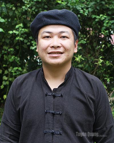 Anh Hoàng Văn Minh, chủ Homestay Tài Ngào, xã Thượng Lâm