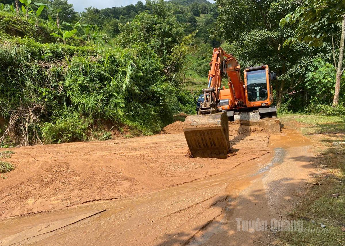 Công tác khắc phục đang được triển khai.