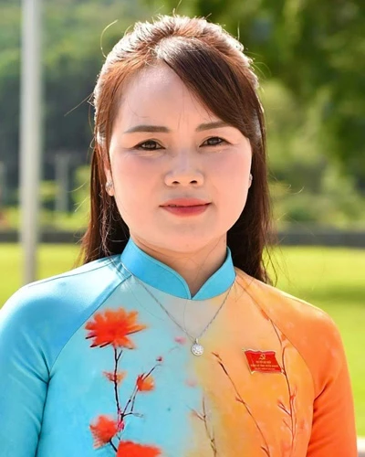 Đồng chí Nguyễn Thị Thanh Huyền, Ủy viên BCH Đảng bộ tỉnh, Bí thư Đảng ủy, Chủ tịch HĐND xã Sơn Dương 