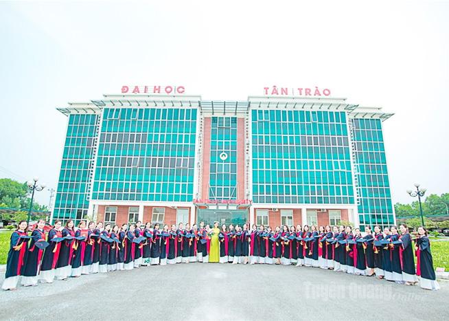 Trường Đại học Tân Trào là nơi đào tạo nguồn nhân lực có chất lượng cho tỉnh và khu vực.
