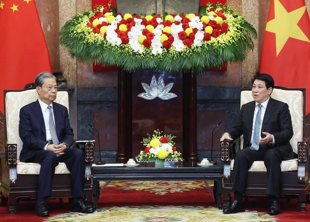 At the meeting (Photo: VNA)