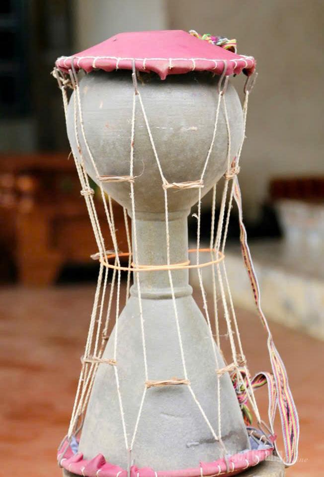 Trống Tang sành của đồng bào dân tộc Cao Lan