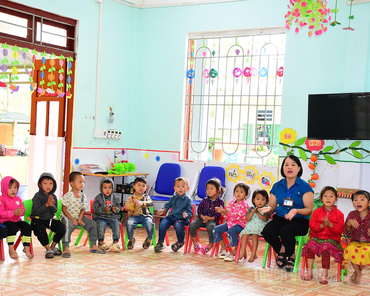 Năm học 2025 - 2026, trường Mầm non Lũng Cú, xã Lũng Cú được đầu tư về cơ sở vật chất để phục vụ cho công tác giảng dạy.