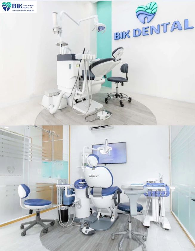 Trang thiết bị tại Nha Khoa Quốc Tế BIK
