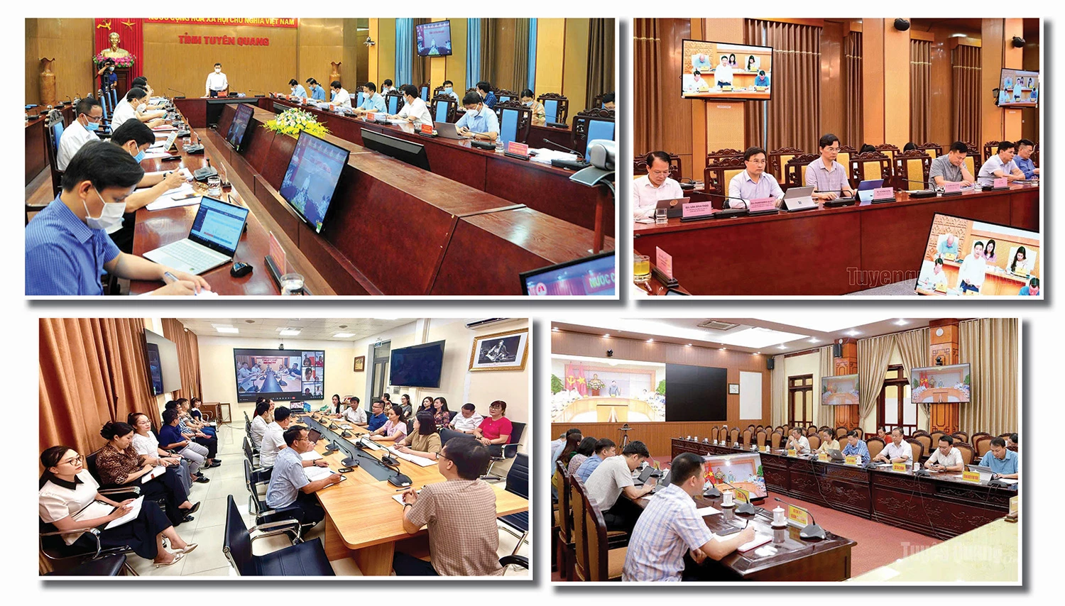 Họp trực tuyến là một trong những giải pháp hữu hiệu góp phần tiết kiệm năng lượng, giảm phát thải.