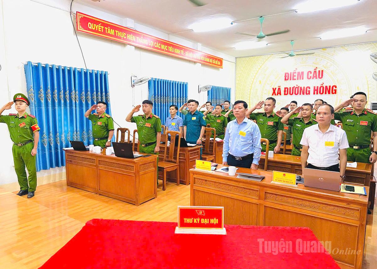 Đại hội Chi bộ Công an xã Đường Hồng lần thứ I, nhiệm kỳ 2025-2030 mở ra giai đoạn phát triển mới.