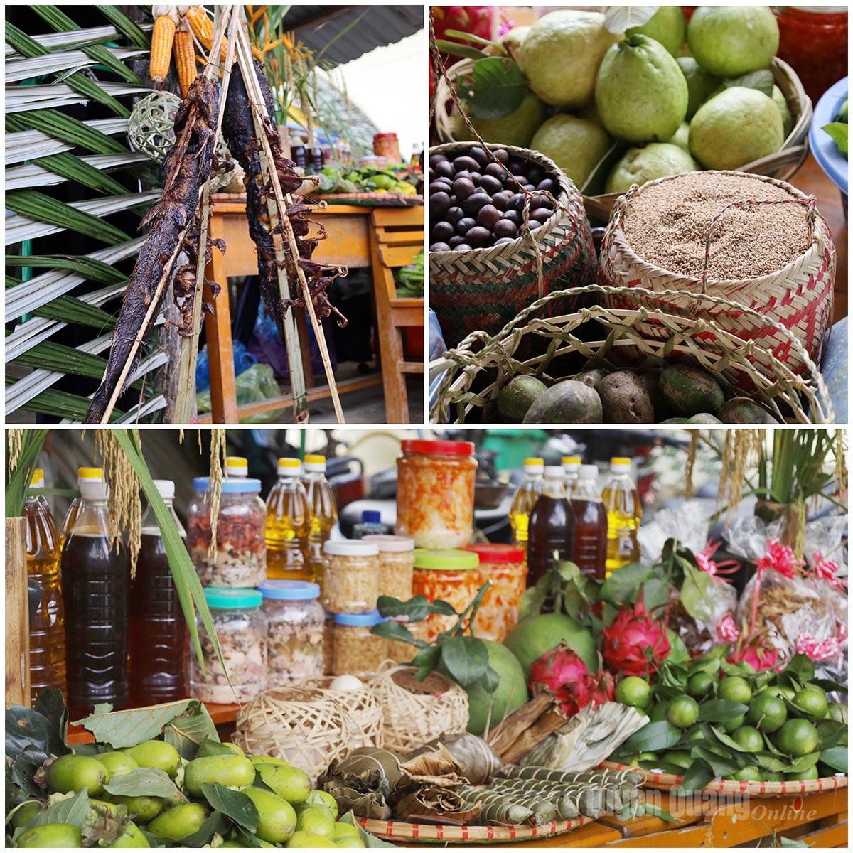 Along with economic development in the hamlet, local people have introduced many mountain specialties, gradually promoting and selling them at stalls, creating an attractive highlight for visitors.