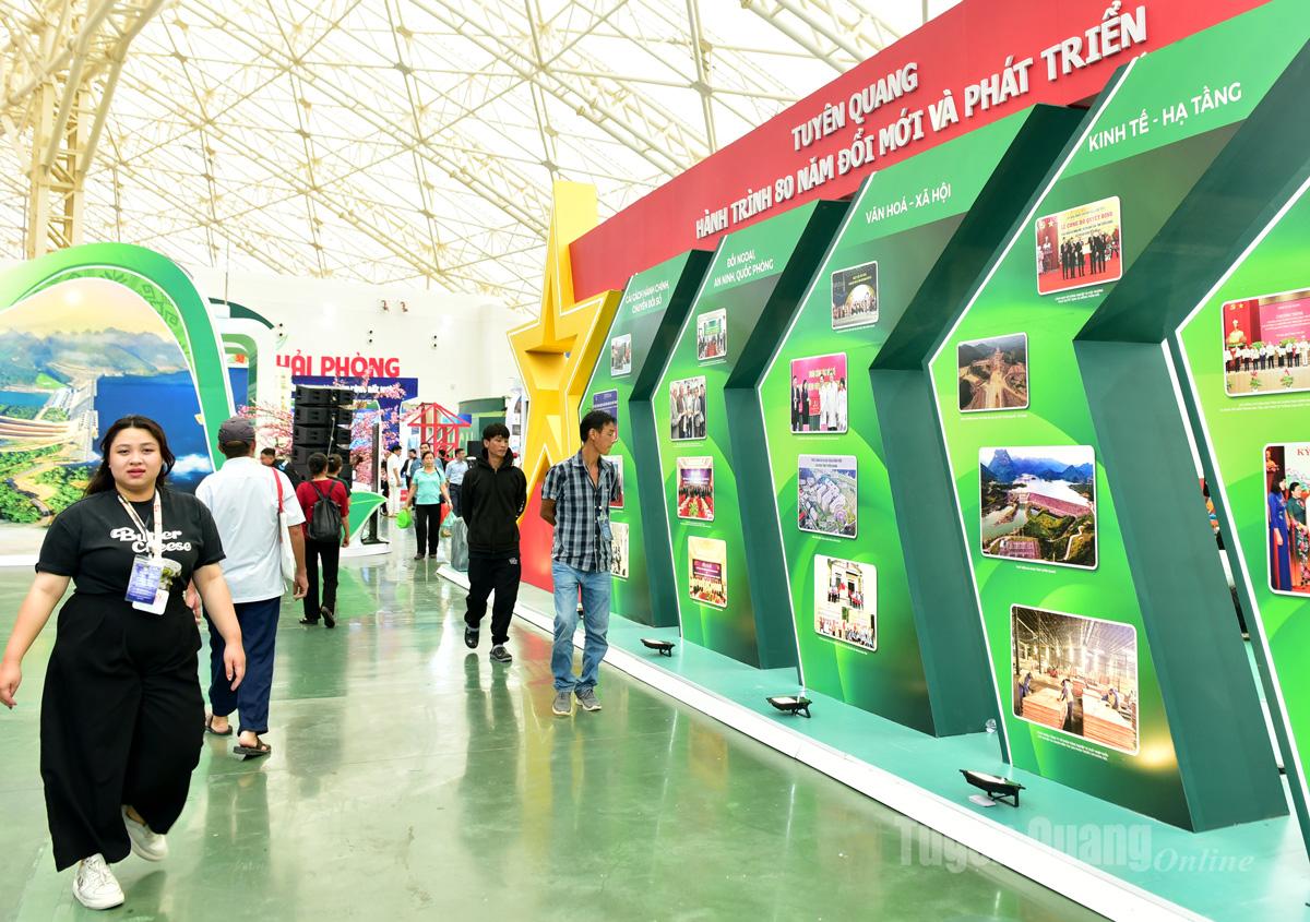 Taking place from August 28 to September 5, the exhibition is a nationwide political and cultural event, serving as a major highlight in the series of activities celebrating the 80th anniversary of the August Revolution and National Day on September 2.