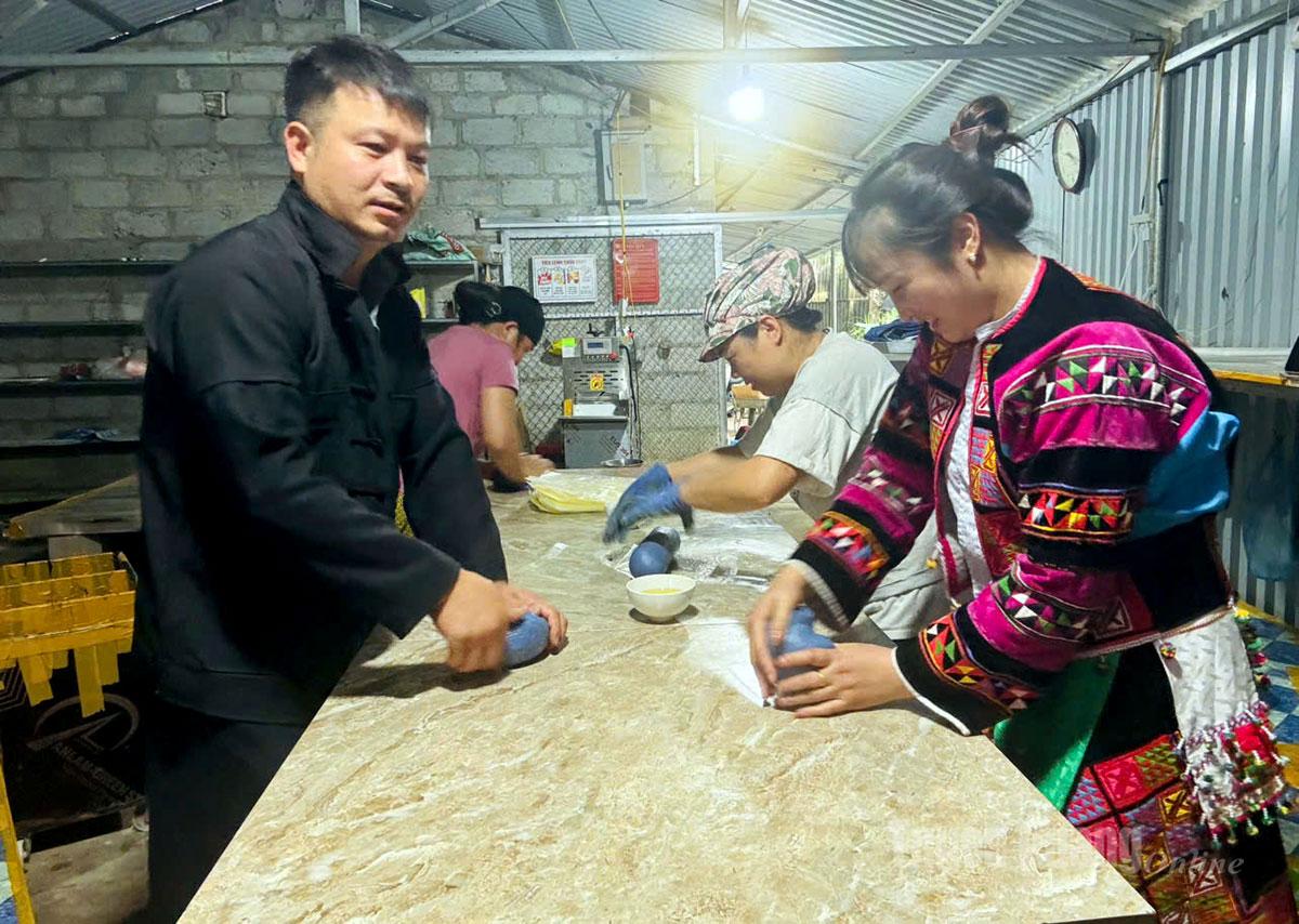 The young couple’s production facility provides regular jobs for 7 to 10 local workers.