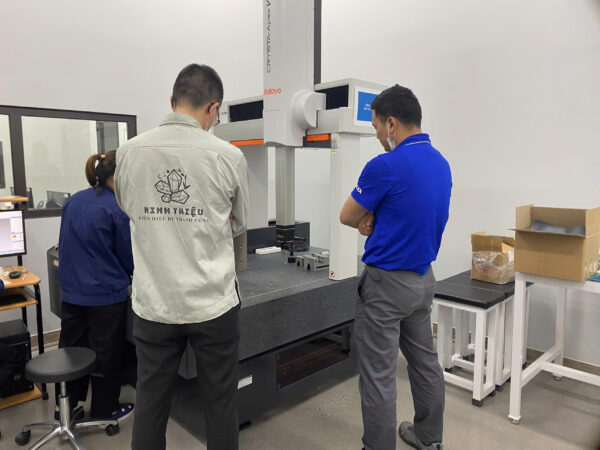 Hệ thống máy móc hiện đại là nền tảng cho chất lượng sản phẩm tại Minh Triệu.