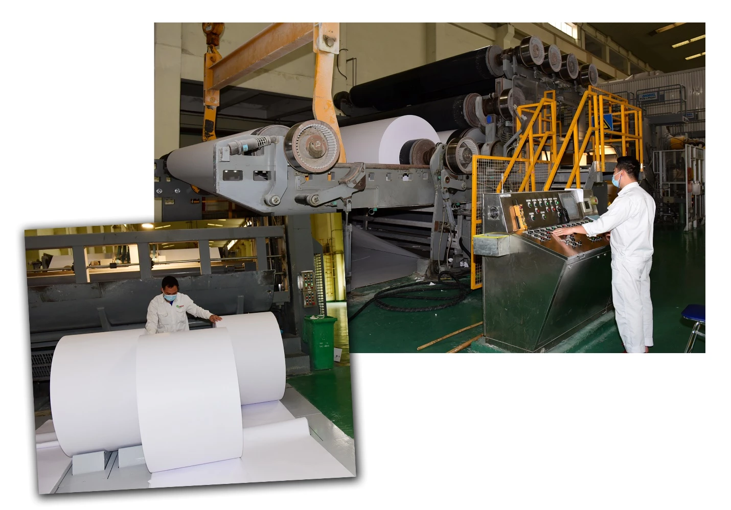 Công ty cổ phần giấy An Hòa đầu tư trang thiết bị hiện đại, góp phần tối ưu hóa quá trình sản xuất, tiết kiệm năng lượng.