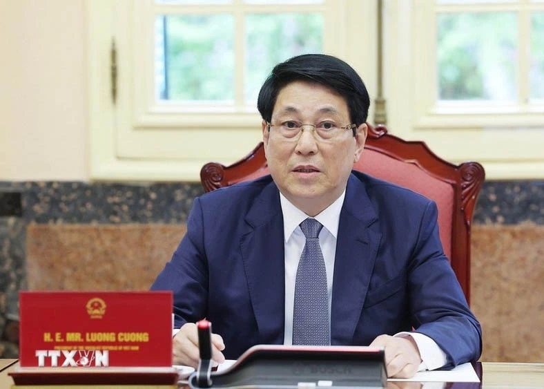 State President Luong Cuong (Photo: VNA)