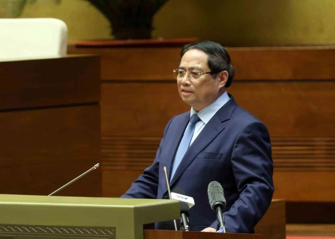 Prime Minister Pham Minh Chinh outlines seven breakthrough tasks and solutions to advance Viet Nam’s education system (Photo: VNA)