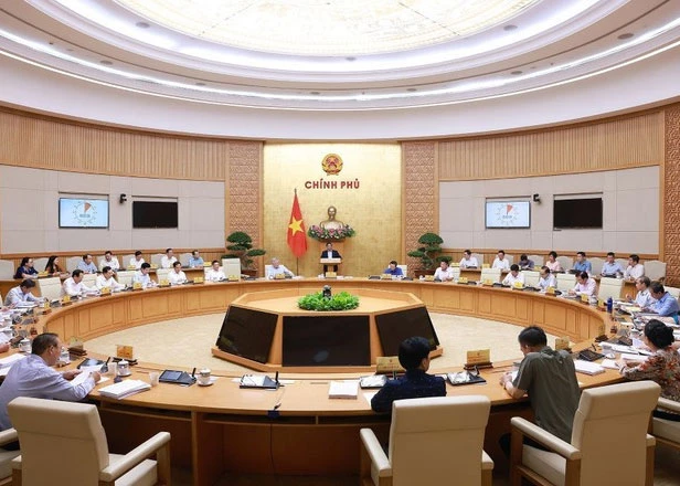 The Government’s regular August meeting (Photo: VNA)