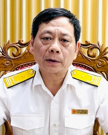 Đồng chí Hoàng Thanh Phong, Phó trưởng Thuế tỉnh Tuyên Quang