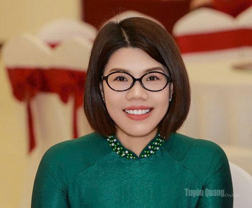 Đồng chí Nguyễn Thị Hoài,
Phó Giám đốc Sở Văn hóa, Thể thao
và Du lịch tỉnh Tuyên Quang.
