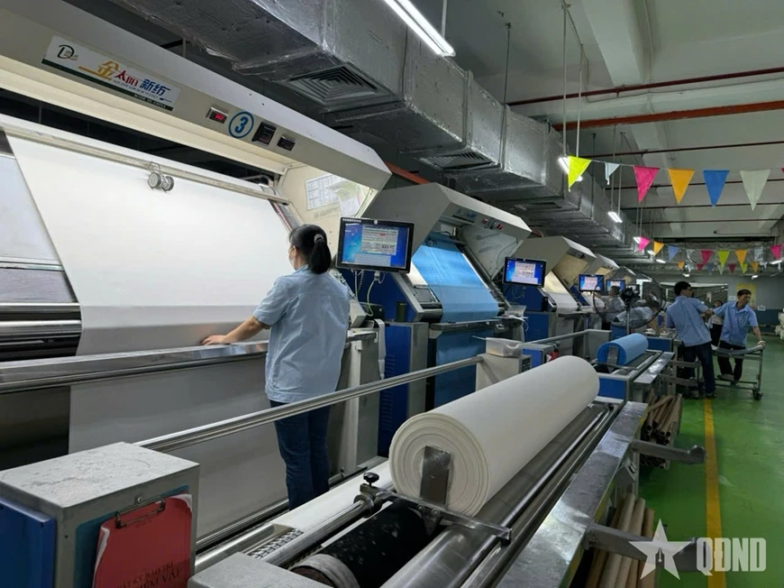 Khu vực kinh tế tư nhân đang đóng góp ngày càng lớn vào nền kinh tế đất nước. Ảnh chụp tại Khu công nghiệp Bảo Minh, tỉnh Ninh Bình.
