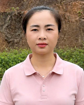 Chị Hoàng Thị Loan, thôn Tân Tấu, xã Tân Quang