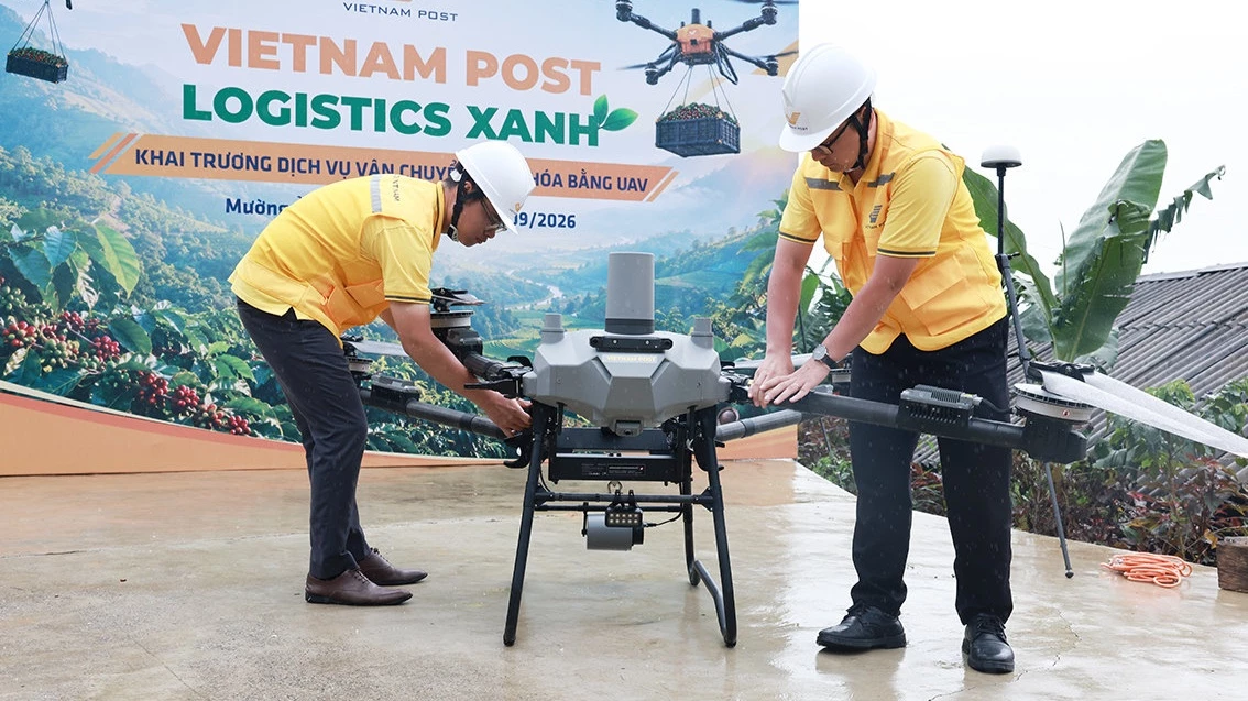 Bưu điện Việt Nam đưa UAV vào phục vụ nông nghiệp