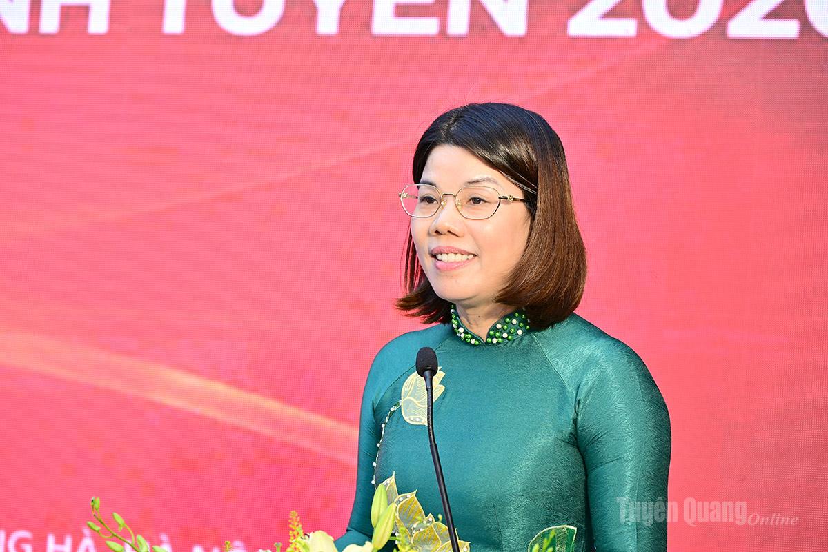 Lãnh đạo Sở Văn hóa, Thể thao và Du lịch tỉnh Tuyên Quang thông tin về Lễ hội Thành Tuyên. năm 2026.