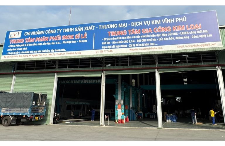 Cơ sở gia công inox - Inox Kim Vĩnh Phú