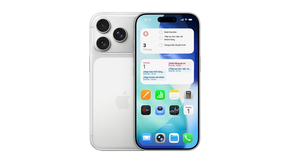 Thiết kế nhôm nguyên khối giúp tản nhiệt hiệu quả trên iPhone 17 Pro Max