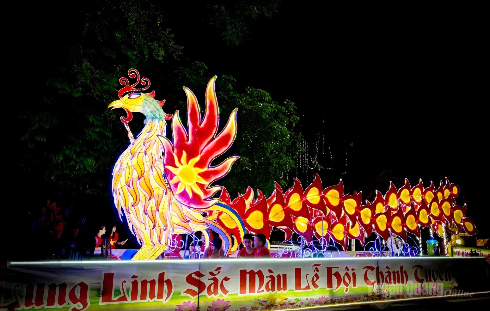 A fire phoenix.