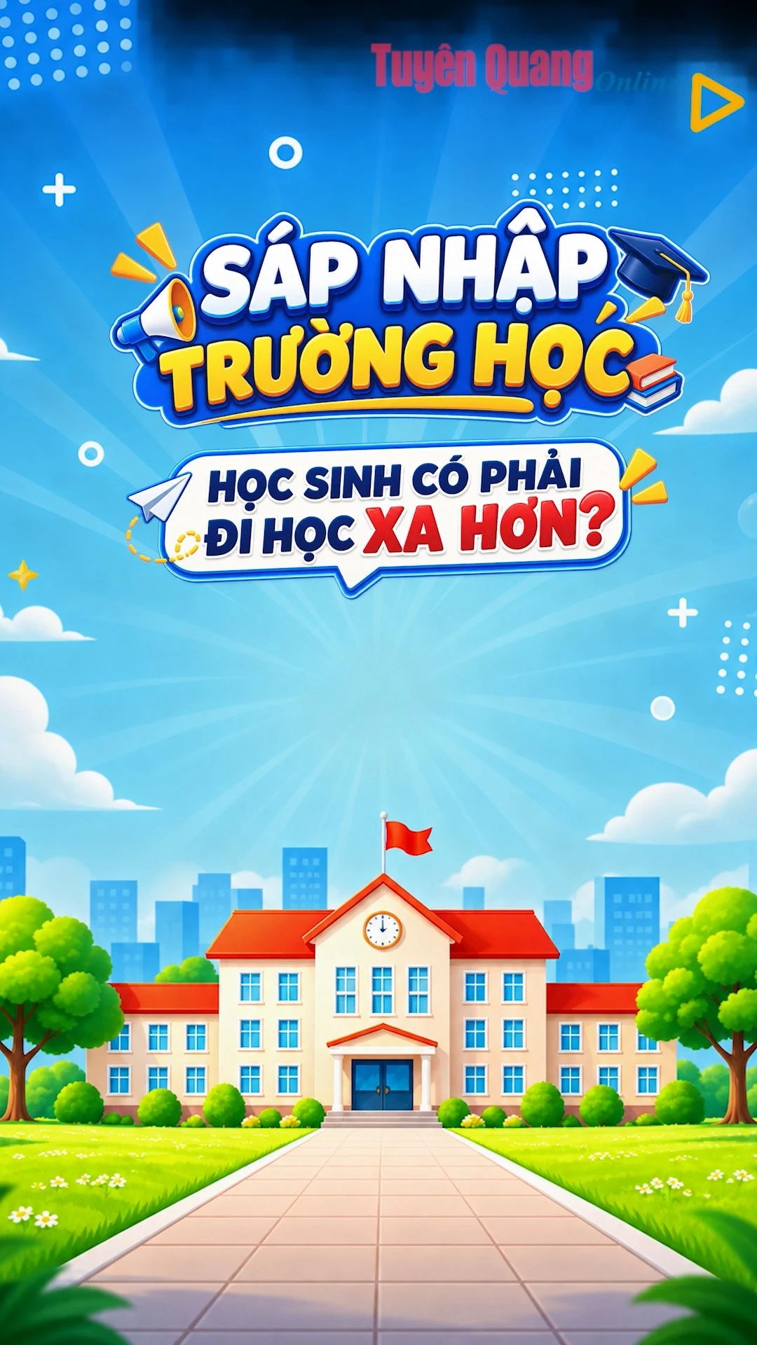 Sau s&aacute;p nhập trường học, học sinh c&oacute; phải đi học xa hơn?
