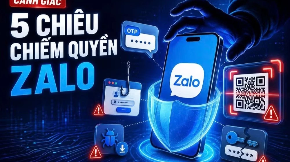 Tài khoản Zalo trở thành mục tiêu của tội phạm sử dụng công nghệ cao