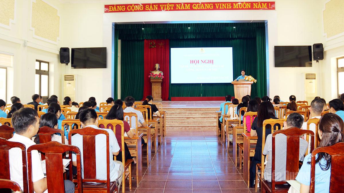 Quang cảnh lớp tập huấn.