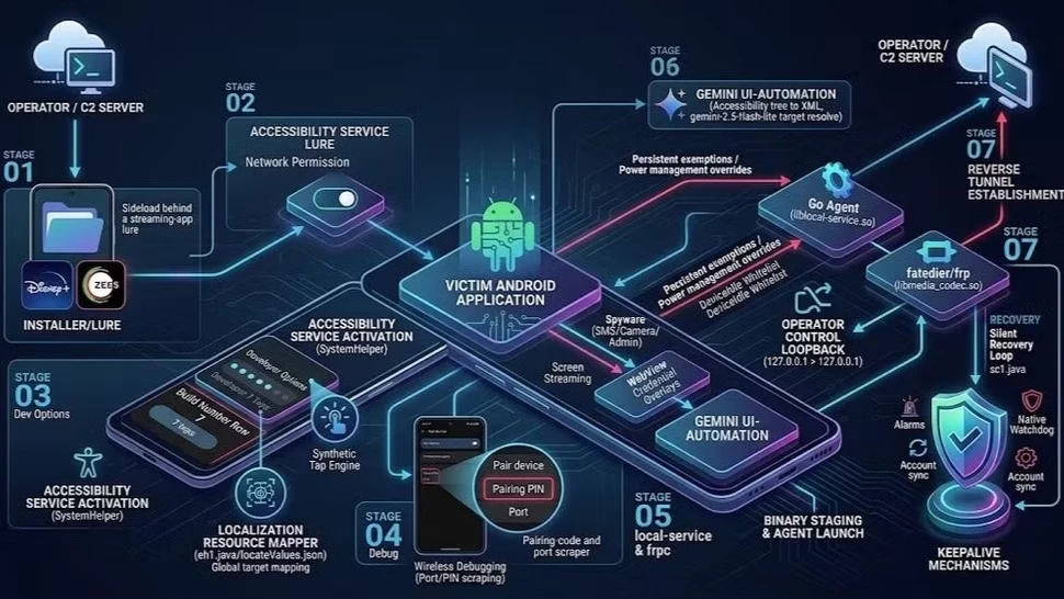 Thận trọng với m&atilde; độc ứng dụng AI c&oacute; thể chiếm quyền kiểm so&aacute;t thiết bị Android