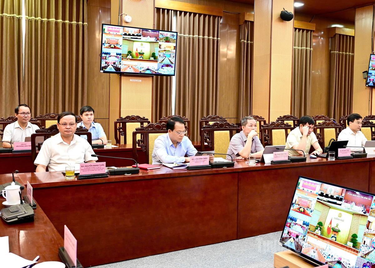 Các đại biểu dự Lễ phát động tại điểm cầu Tuyên Quang.