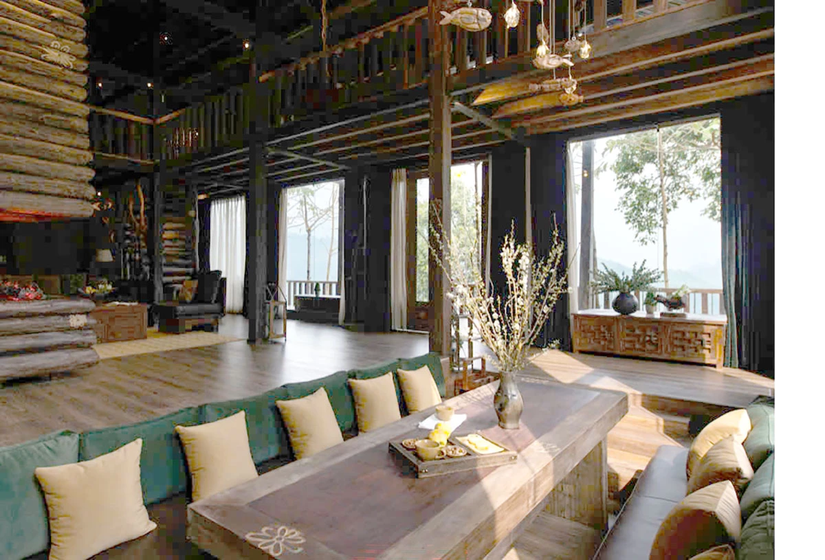 Khung cảnh bên trong của một ngôi nhà