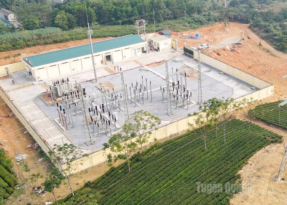 Trạm biến áp 110kV Tuyên Quang 2, phường Mỹ Lâm áp dụng quy trình vận hành không người trực.
