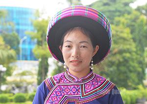  Chị Lò Thị Pằng, Chi hội trưởng Phụ nữ thôn Khấu Sỉn, xã Pà Vầy Sủ.