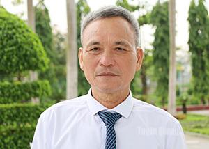 Đồng chí Trần Quang Tĩnh, Bí thư Chi bộ thôn Km31, xã Thái Sơn