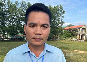 Ông Nguyễn Đức Hải, Phó trưởng Phòng Kinh tế, xã Phú Lương