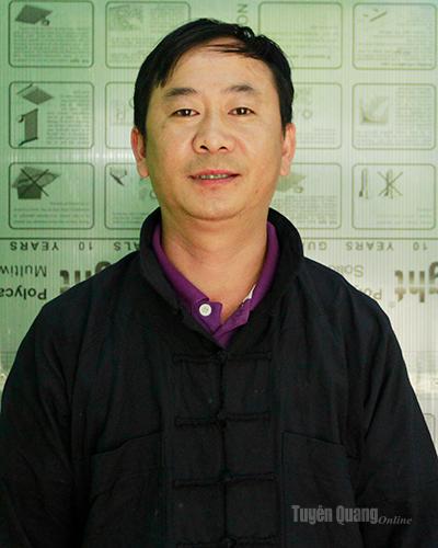 Ông Sùng Mí Di, Giám đốc Hợp tác xã Hà An, xã Sà Phìn
