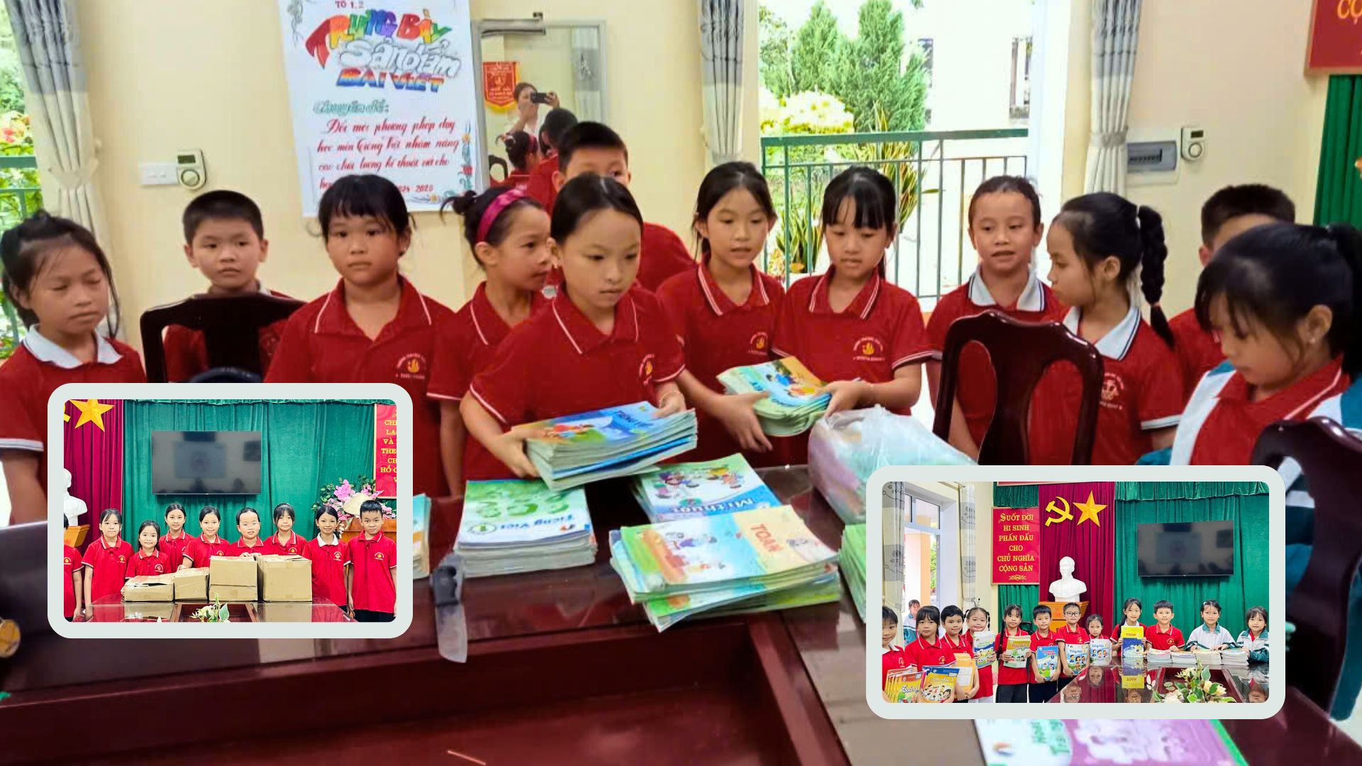 ”Hành động vì bạn bè thân yêu” là điều mà học sinh trường Tiểu học và THCS Thái Long thực hiện trong suốt thời gian qua.