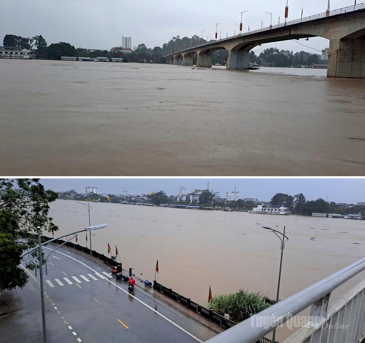 Cầu Nông Tiến lúc này