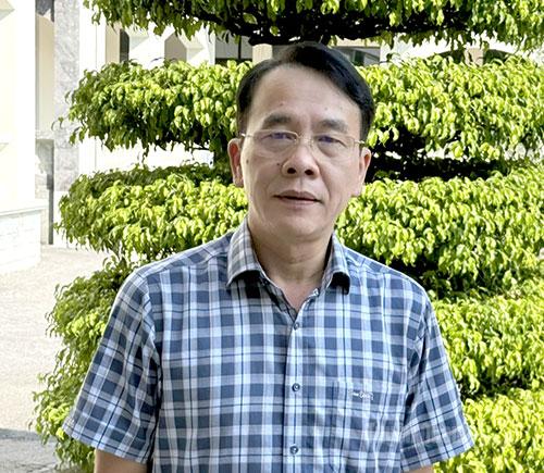 Đồng chí Hoàng Đức Tiến, Phó Giám đốc Sở Công Thương.
