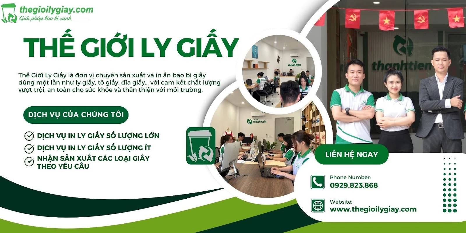 Tổng quan về Công ty Thế Giới Ly Giấy
