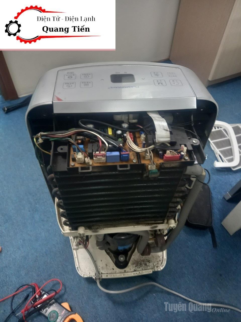 Điện tử Điện lạnh Quang Tiến chuyên sửa máy hút tại nhà