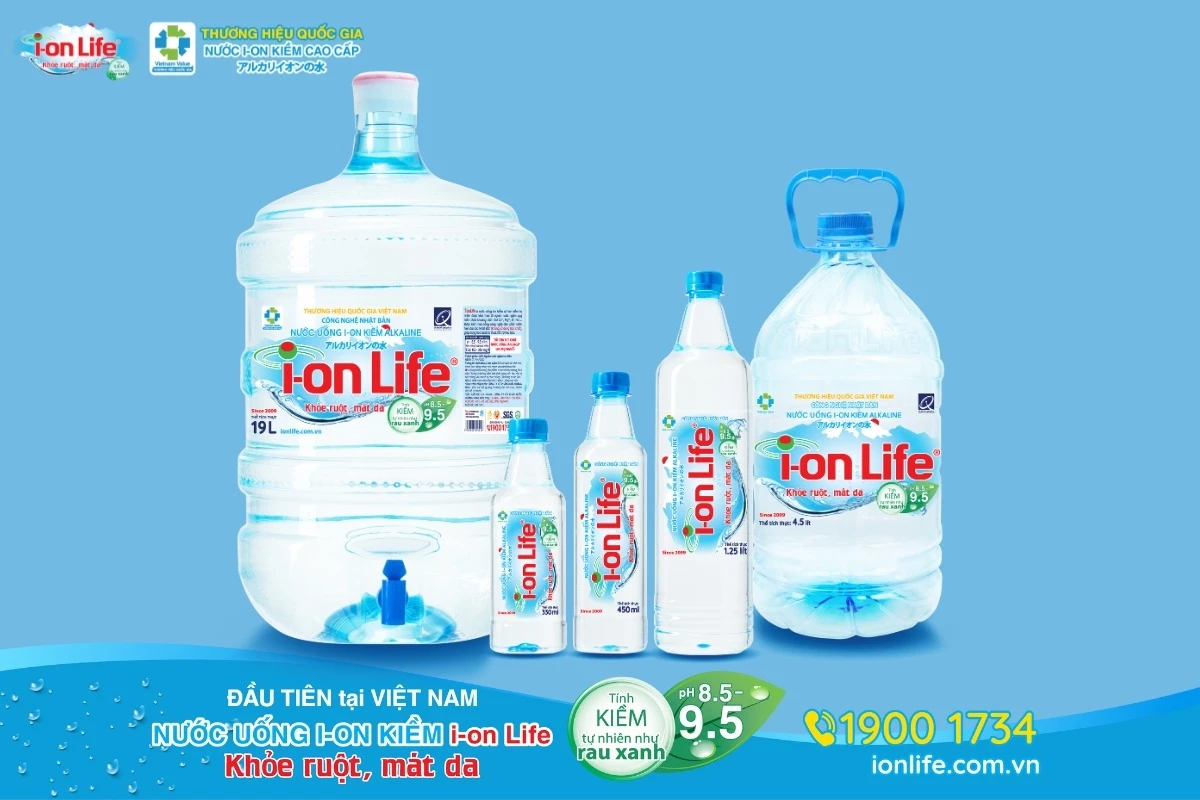 Nước ion kiềm mang lại nhiều lợi ích cho khách hàng 