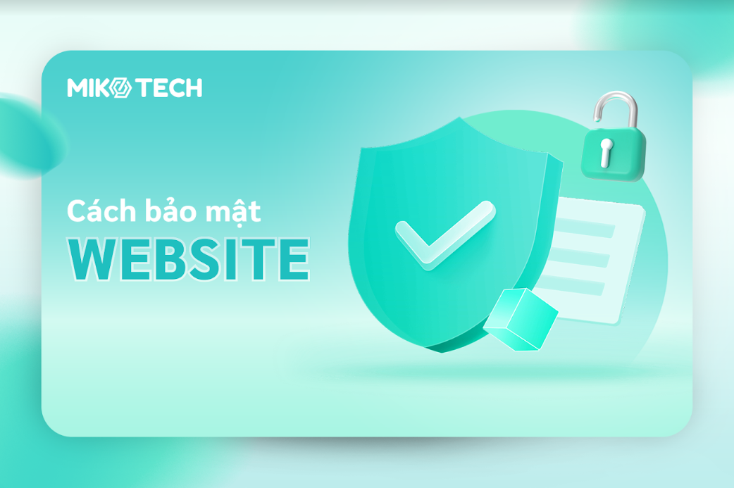 Được tích hợp các công nghệ bảo mật website