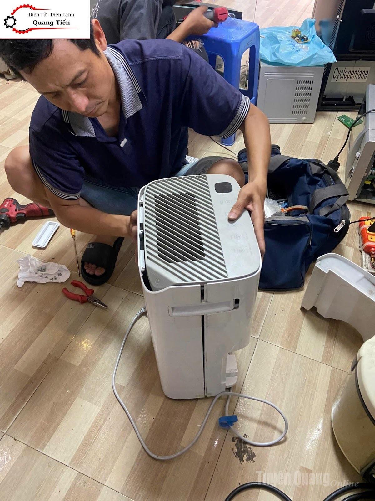 Điện Lạnh Quang Tiến chuyên sửa chữa máy hút ẩm Hà Nội
