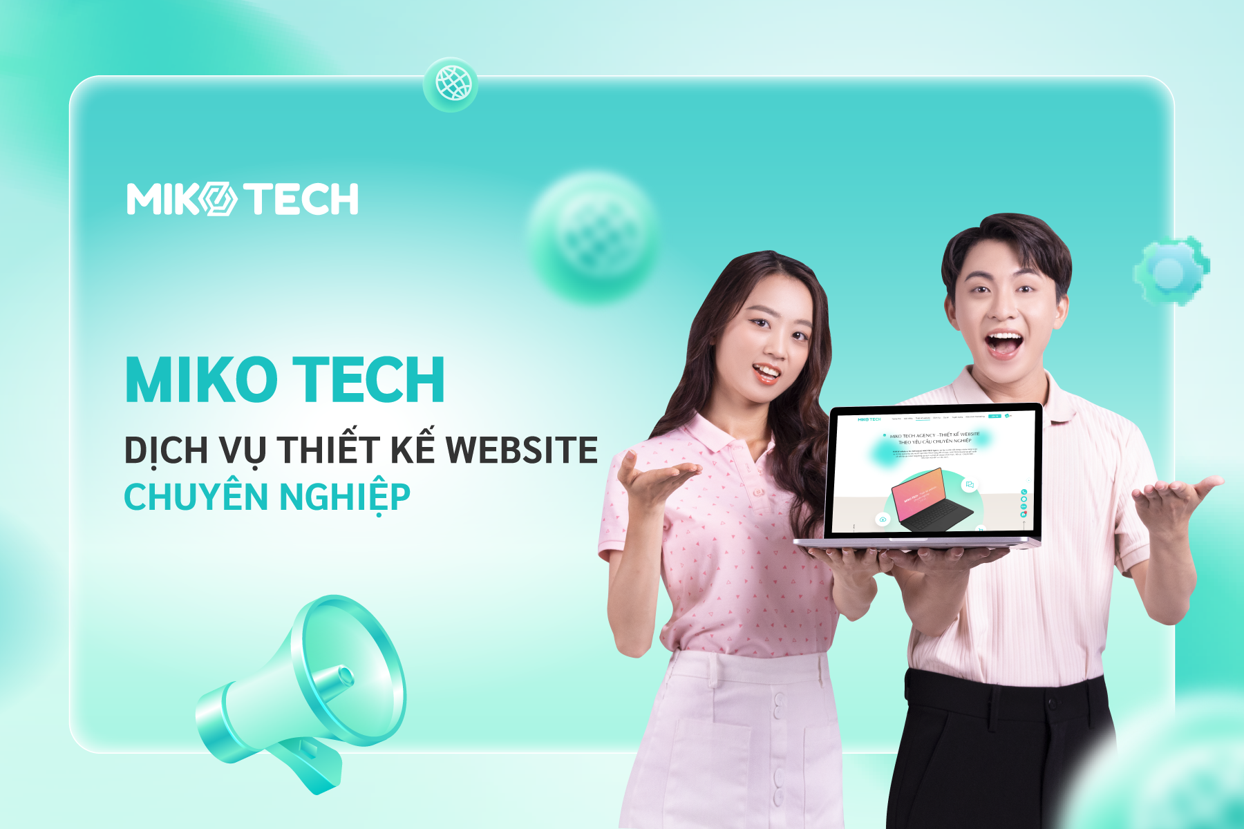 Dịch vụ thiết kế website trọn gói chuyên nghiệp tại Miko Tech