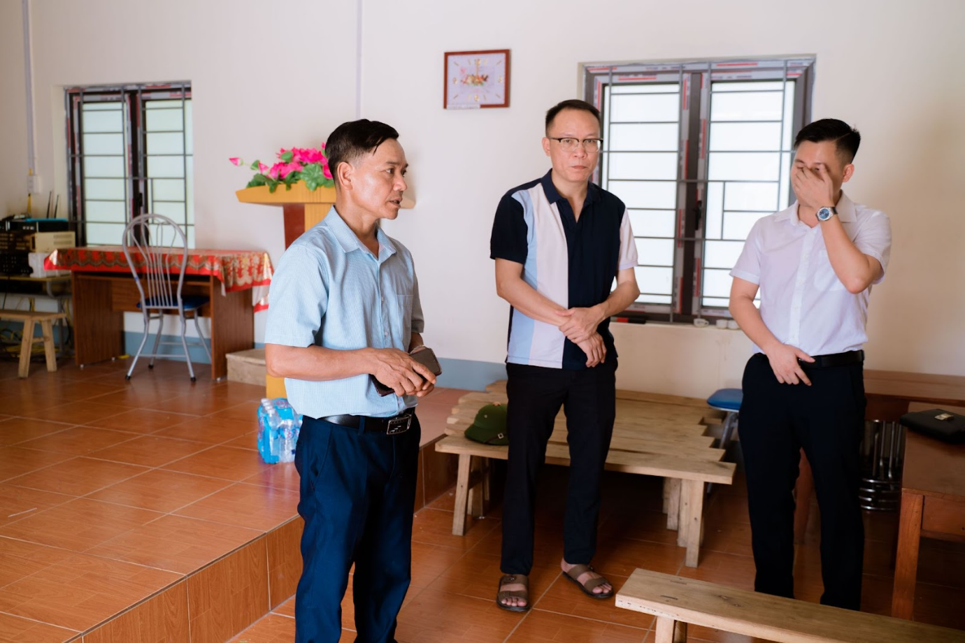 Lãnh đạo xã Linh Hồ gửi lời cảm ơn sâu sắc đến các tổ chức đã quan tâm, hỗ trợ bà con trong lúc khó khăn.