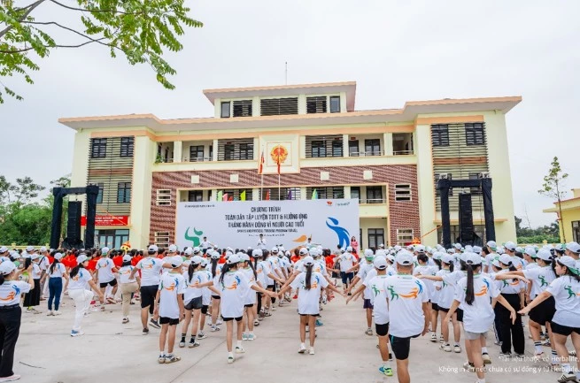 Tinh thần thể thao luôn được ủng hộ trong các hoạt động cộng đồng